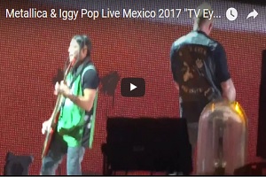 Iggy Pop Joined by Metallica